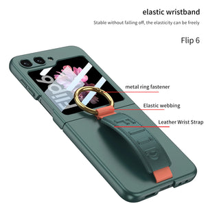 Hand Strap Ring Case For Galaxy Z Flip 6