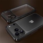 Luxury Matte Clear Frosted Case For iPhone 17 16 15