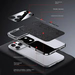 Luxurious Leather Electroplated Case For iPhone 14 To 17
