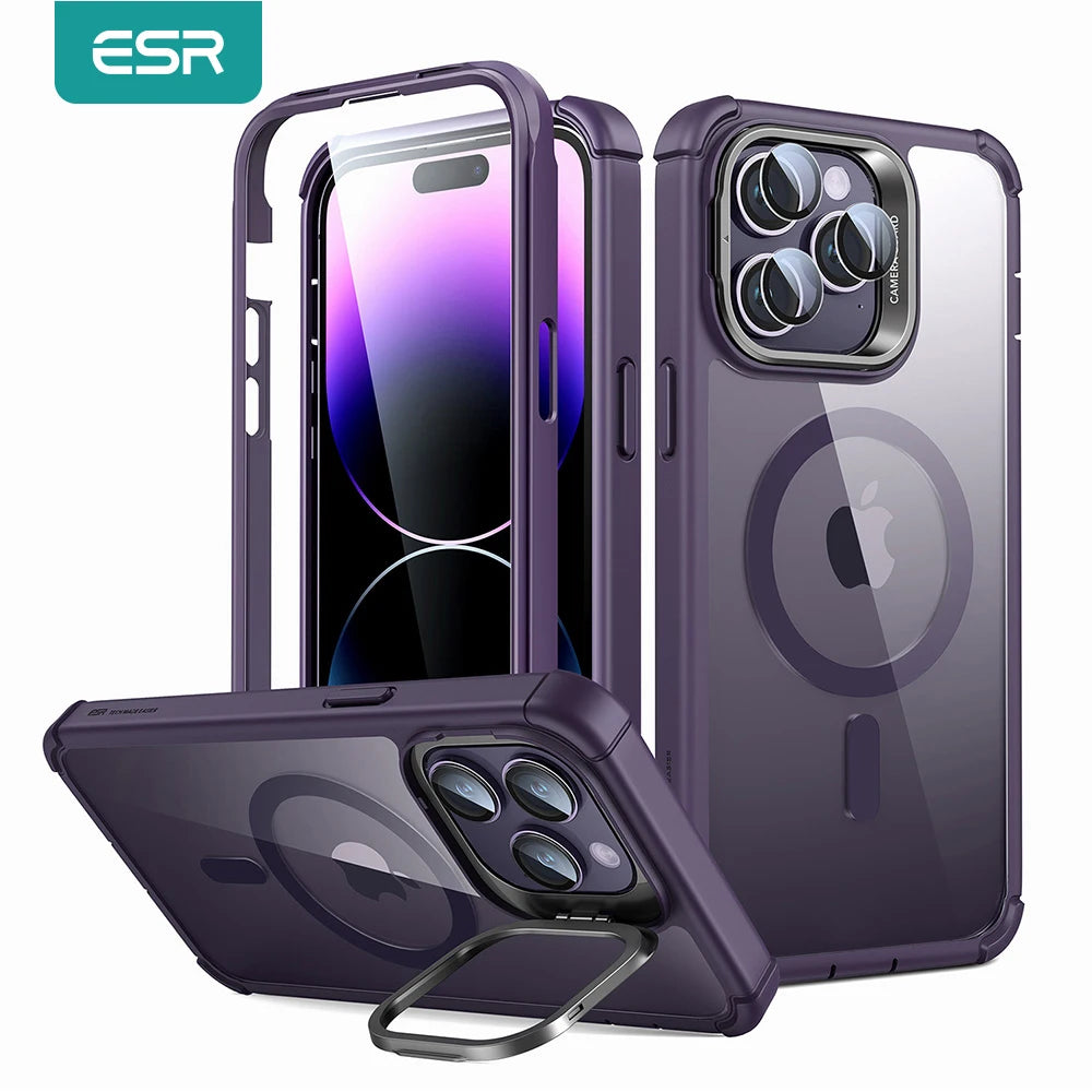 ESR Case, Compatible with MagSafe, Military-Grade Protection for iPhone 15 Series