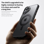 ROTATING METAL MAGNETIC STAND CASE FOR IPHONE 16 15 14