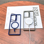 Folding Lens Stand Magsafe Case For Samsung S25