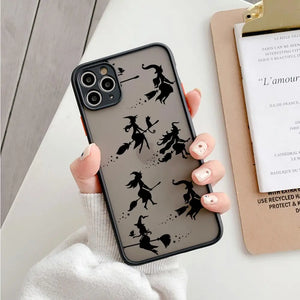 "Cartoon Halloween Phone Case for iPhone 16 15 14 13 Ghost Design