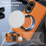 Business Leather Texture Rotating Bracket Case for Samsung Galaxy Z Fold 8 Ultra Z FOLD