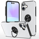 Shockproof Armor Cover Magsafe Magnetic Ring Stand Holder Phone Case For iPhone 17 /16 /15 /14 THEROXYMOB