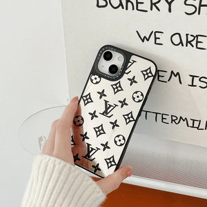 MIRRORED LV PHONE CASE FOR IPHONE 16 15 14