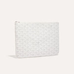 Designer GYD Green Monogram Portfolio Clutch