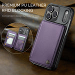 Card Slots Holder Phone Case For iPhone 17 / 16 / 15 / 14