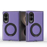 Business Leather Texture Rotating Bracket Case for Samsung Galaxy Z Fold 8 Ultra Z FOLD