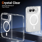 Crystal Clear MagSafe Case for iPhone Duo