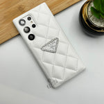 Luxury Brand Prada Leather Case For Samsung Galaxy