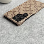 Luxury GG Patern Pu Leather Case For Samsung Galaxy