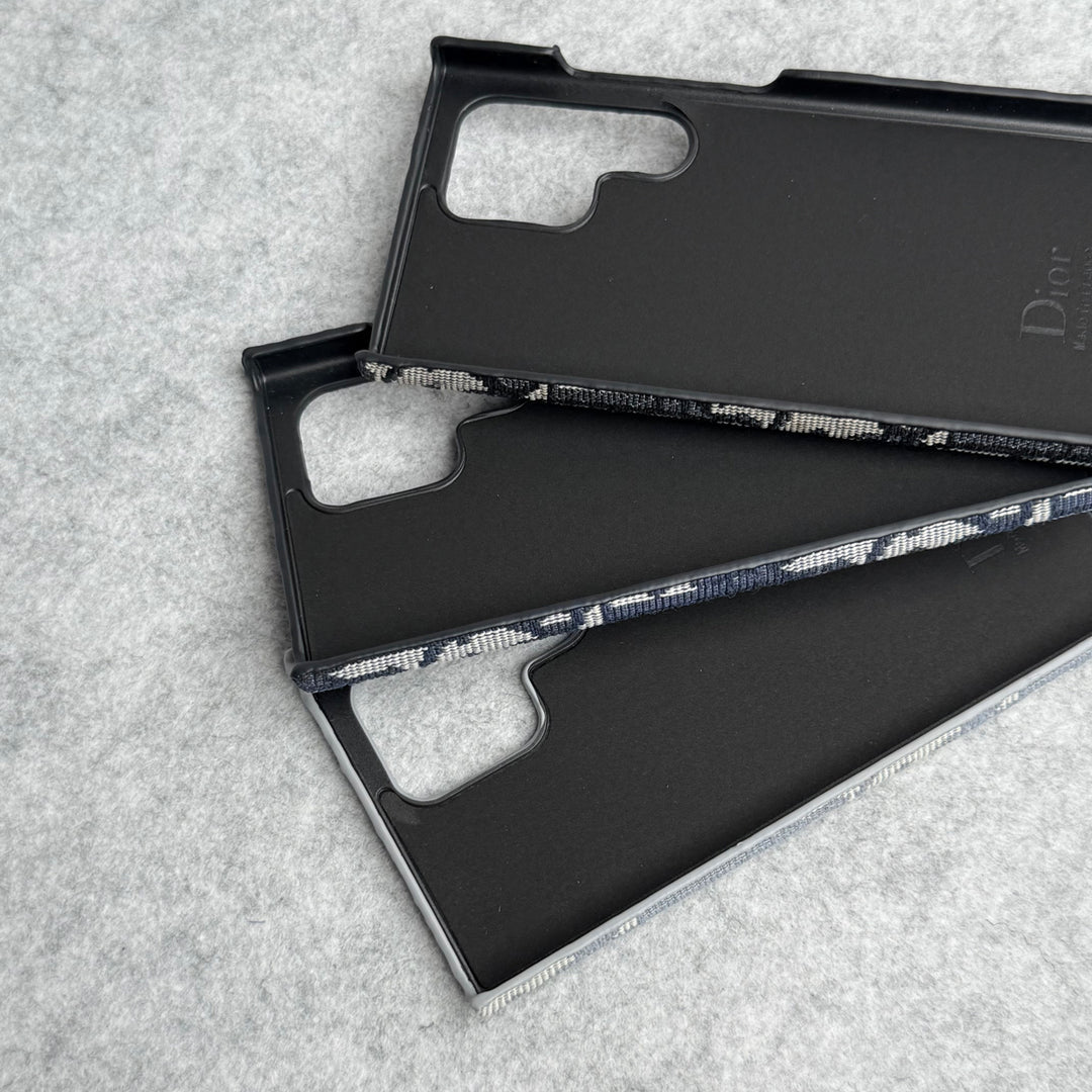 Samsung Galaxy S22-S26 Ultra Luxury Canvas Embroidery Case