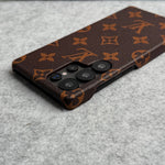 Luxury Designer Style PU Leather Case for Samsung Galaxy S22-S26 Series