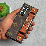 LV Monogram Case with Hand Strap for Samsung Z Fold 3-7