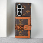 Luxury Brand Card Holder Crossbody Sling Strap Case For Samsung Z Fold