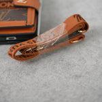 Luxury Brand Card Holder Crossbody Sling Strap Case For Samsung Z Fold