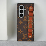 Luxury Brand Strap Holder Case For Samsung Z Fold 7-4