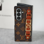 LV Monogram Case with Hand Strap for Samsung Z Fold 3-7