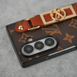 LV Monogram Case with Hand Strap for Samsung Z Fold 3-7