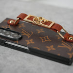 LV Monogram Case with Hand Strap for Samsung Z Fold 3-7