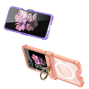 Transparent Ring Case For Galaxy Z Flip 6