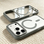 AeroFrame Max™ - Luxury Magnetic Transparent Case for iPhone 18 17 16 15
