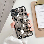 "Cartoon Halloween Phone Case for iPhone 16 15 14 13 Ghost Design