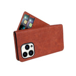 Luxury Leather Wallet Card Slot Holder Phone Case For iPhone 16 15 14 THEROXYMOB
