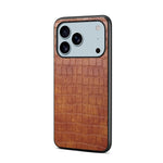 3D Texture PU Leather Case for iPhone 17/ 16/ 15/ 14 THEROXYMOB