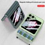 Magnetic Hinge Pen Box Protective Case for Galaxy Z Flip 6