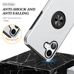 Shockproof Armor Cover Magsafe Magnetic Ring Stand Holder Phone Case For iPhone 17 /16 /15 /14 THEROXYMOB
