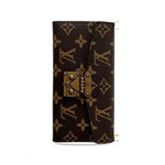 Monogram Luxurious Phone Case With Strap for iPhone 12-17
