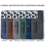 Luxury Leather Holder Anti-fall Case for IPhone 16 15 14