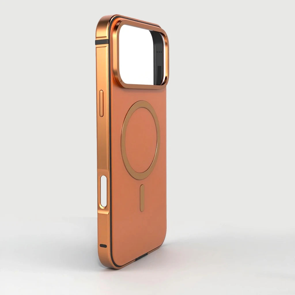 High-quality magnetic Phone case with anti-drop metal frame for iPhone 17
