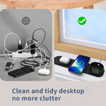 3 in 1 Travel Wireless Charger Foldable for iPhone / Apple Watch / AirPods - theroxymob