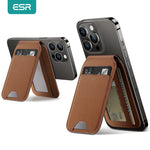 ESR Wallet Stand Vegan Leather Wallet Card Holder for iPhone 15 / 14 / 13