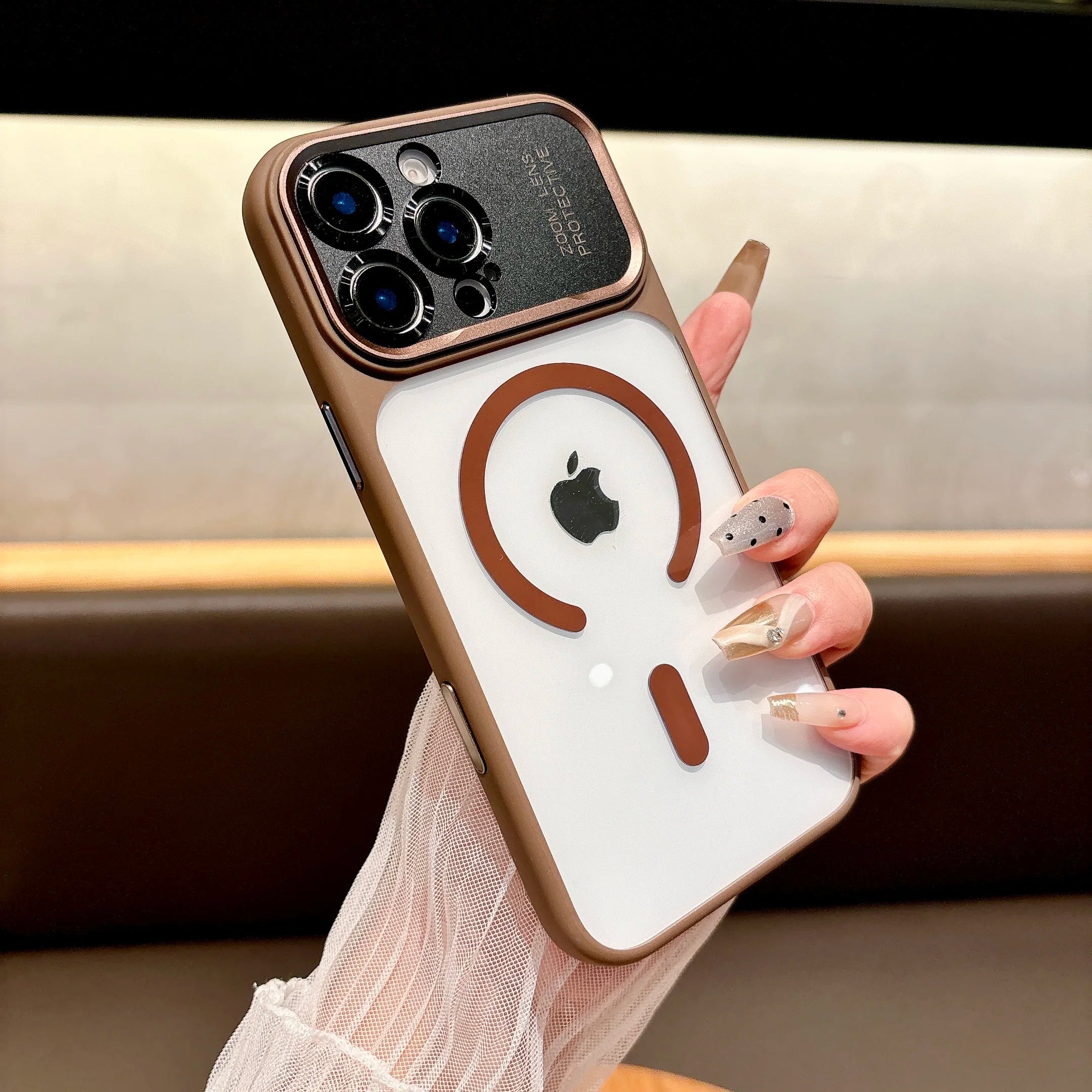 Clear Magnetic Case For iPhone 17 / 16 / 15 / 14