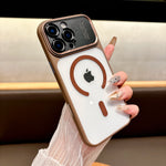 Clear Magnetic Case For iPhone 17 / 16 / 15 / 14