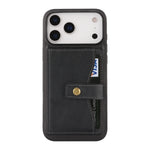 Leather phone case Wallet cash Card Holder For iPhone 17 / 16 / 15 / 14