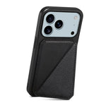 Leather Phone Case Invisible Bracket Card Holder For Cover For iPhone 17/ 16/ 15/ 14 THEROXYMOB