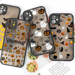 "Cartoon Halloween Phone Case for iPhone 16 15 14 13 Ghost Design