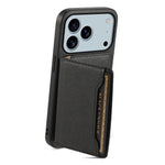 Leather Phone Case Magnetic Card Holder For iPhone 17 / 16 / 15 /14