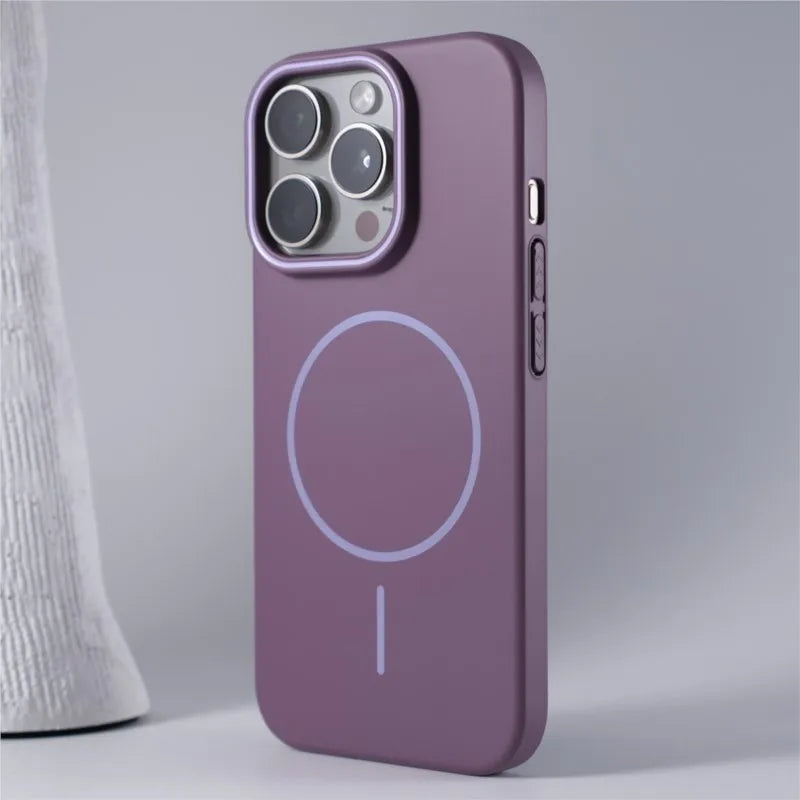 Luxury Original Hard Magsafe Case for iPhone 17 16 15 14