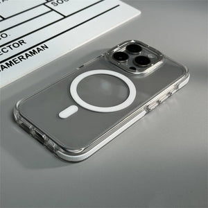 Magsafe Invisible Stand Phone Case For iPhone 16 / 15 / 14