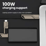 4-in-1 The Cable  Fast Charger for iPhone Series And Samsung Series