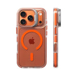 Luxury Magnetic Shockproof Clear Bumper Case for iPhone 12-17