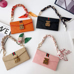 Leather Wallet with Scarf Strap For iPhone 12-18 Pro & Pro Max