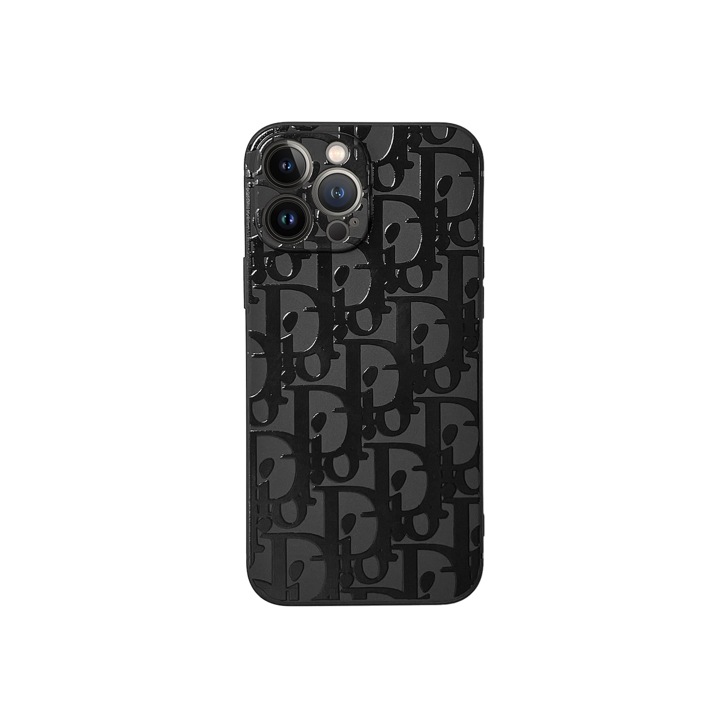 Premium Black Phone Case For iPhone 17/ 16 / 15 / 14
