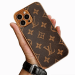 SOFT LUXURY IPHONE CASE WITH GOLDEN BORDER theroxymob